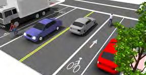 Although diagonal curb ramps might save money, they create potential safety and mobility problems for pedestrians, including reduced maneuverability and increased interaction