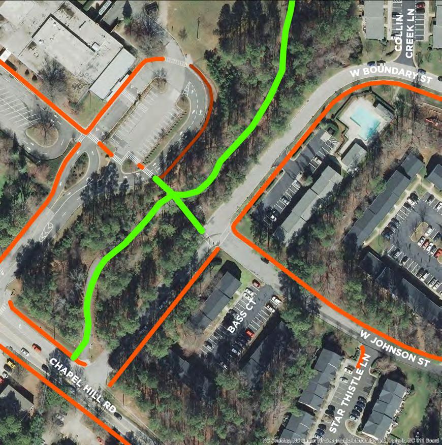 JULY 2016 C BOUNDARY STREET CROSSING IMPROVEMENTS Project at a Glance: Boundary Street is a key corridor that connects the school campus to several neighborhoods and apartment complexes via the