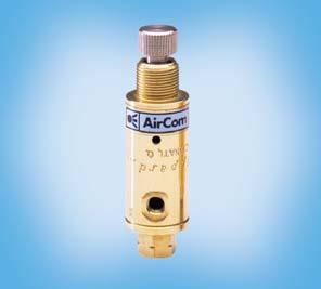 Micro Pressure Regulator MR Miniatur Piston-operated compact pressure regulator with special seals for applications in the chemical and medical industry. Mounting nut included.