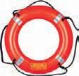 Offers 35 LBS inflated buoyancy twice the flotation of a typical ring buoy FEATU