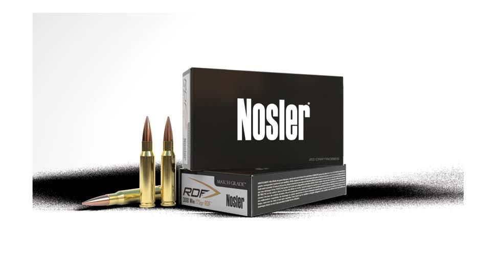 The keys to the s outstanding performance are Nosler s meticulously optimized compound ogive and long, drag reducing boattail, which make handloading a snap and create an incredibly sleek form factor.