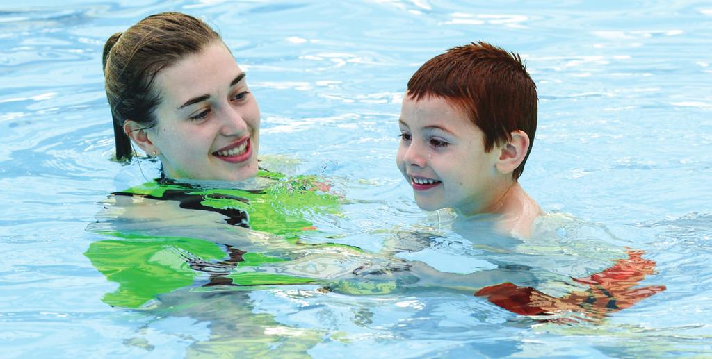 Swimming Lessons Swim Lesson Options For complete lesson descriptions for each level, visit www.chatham-kent.ca/recreation/swimming. Lesson schedules are available on pages 16-17.