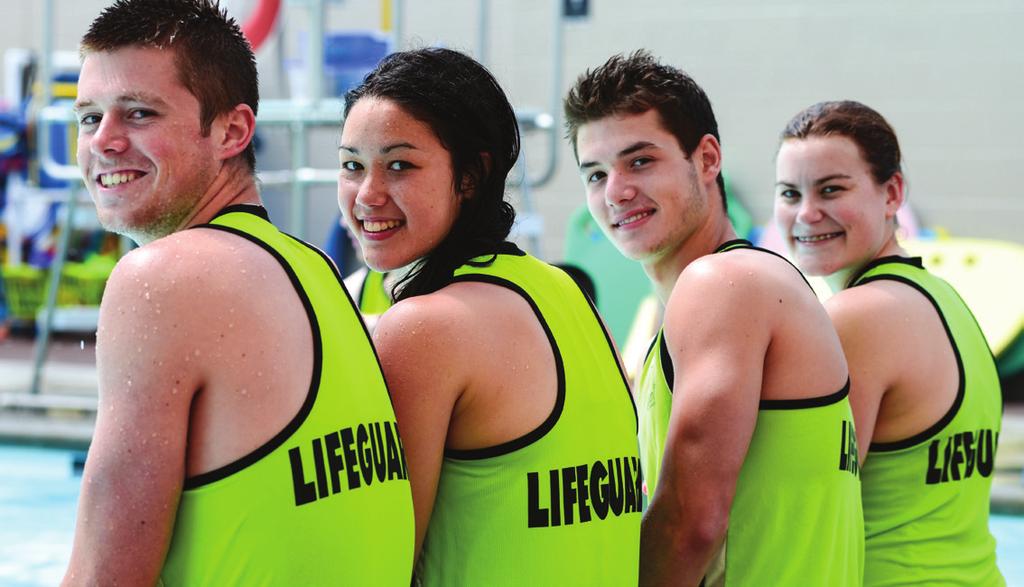 Swim here. Work here. Be a part of our elite team. Become A Lifeguard Become A Swim Instructor Bronze Medallion + Emergency First Aid Course Length: 28hrs Fee: $208.