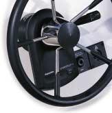 When you want to steer again, grab hold of the wheel and steer as normal.