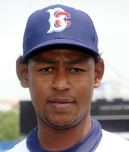 Page 2 Cyclones Pitching 7.09.14 at SC Brooklyn Starter: RHP Scarlyn Reyes (0-1, 0.96 ERA) Righthanded Pitcher Height: 6-3 Weight: 190 D.O.B: 11/07/91 Hometown: Bayaguana, Dom.