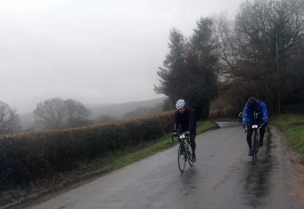 The exposure to the elements was catching up with us and all the drags were signified by an out of the saddle effort.