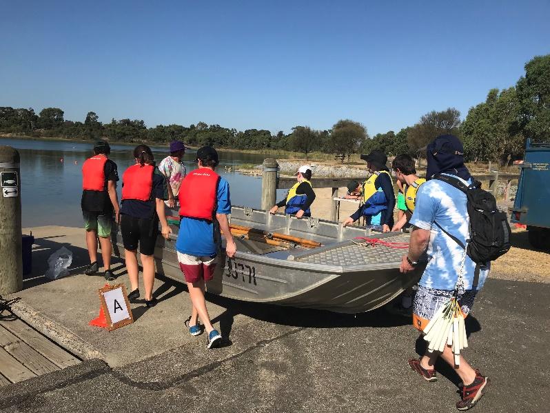 load and unload the Boat - And how to Row as a Group.