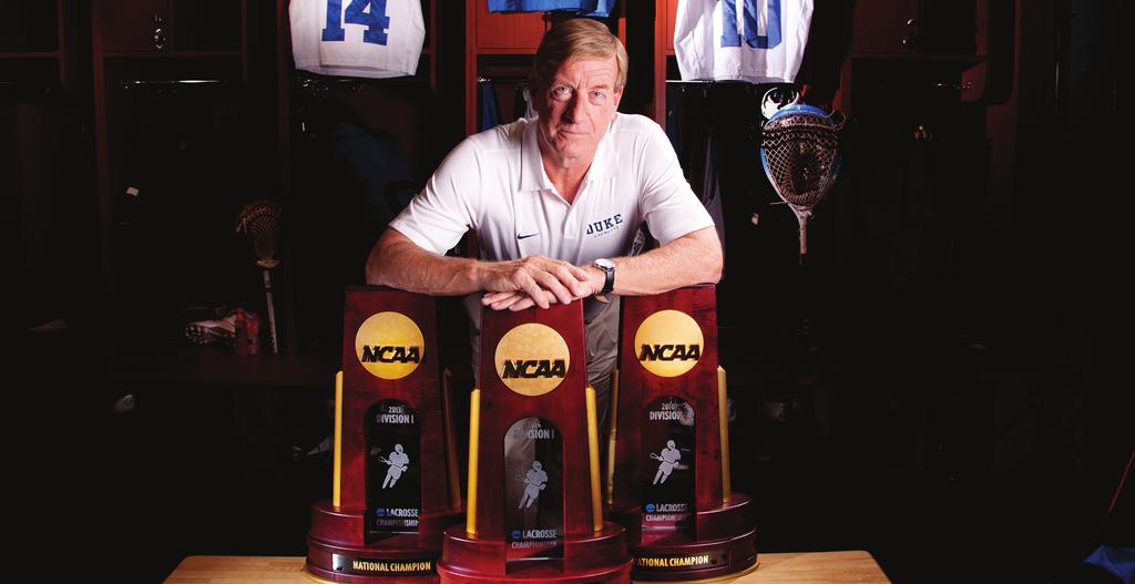 JOHN DANOWSKI Cemented as one of the top coaches in college lacrosse, John Danowski has led the Duke men s lacrosse team to unprecedented success during his eight-year tenure.