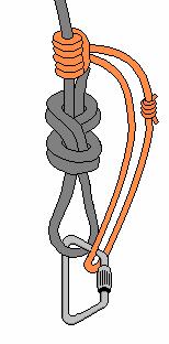 attach a NFPA General Use carabiner to this knot.
