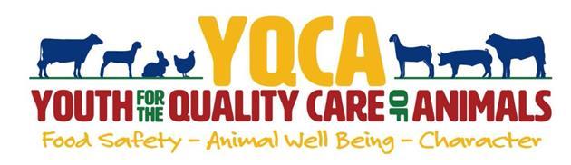 5 New Ethics Program for 2018 YQCA Yearly Online Ethics Course Starting this year, we will be switching over to the YQCA, Youth for the Quality Care of Animals, for our ethics requirement in order to