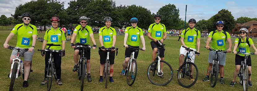 GREAT NOTTS BIKE RIDE Sunday 24 June 2018 Victoria Embankment, Nottingham Whether you choose to cycle the 25, 50, 75, 100 or 125 mile route, by joining the Nottingham Hospitals Charity team at