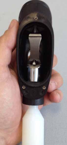 Use a small Phillips head screwdriver to unscrew the three Screws (140) that fasten the Cover (141). 5. Remove the Cover (141) and the Oval Diaphragm (142).