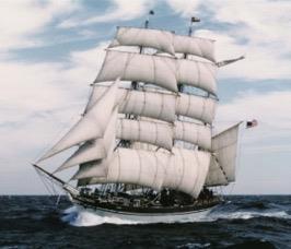 Built in 1918, The Oosterschelde is a three-masted schooner from the Netherlands. She is the largest restored Dutch freightship, and the only remaining Dutch three-masted top-sail schooner.