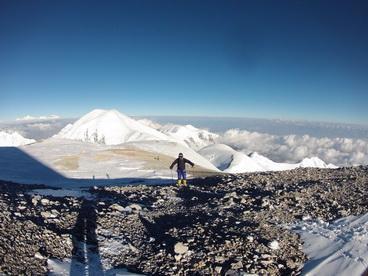 Photo 44. Last meters before the summit.