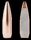 168 gr. A-MAX vs. 168 gr. BTHP The boat tail hollow point design was originally intended as a match bullet.