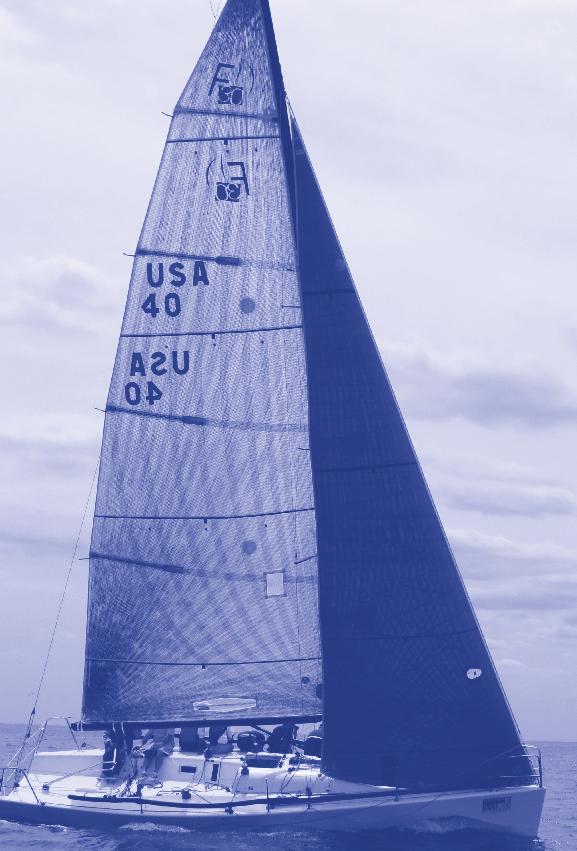 Position the sails aft behind the main hatch on each side of the steps. Tips When the mainsail flogs upwind, the center of balance is transferred to the headsail.