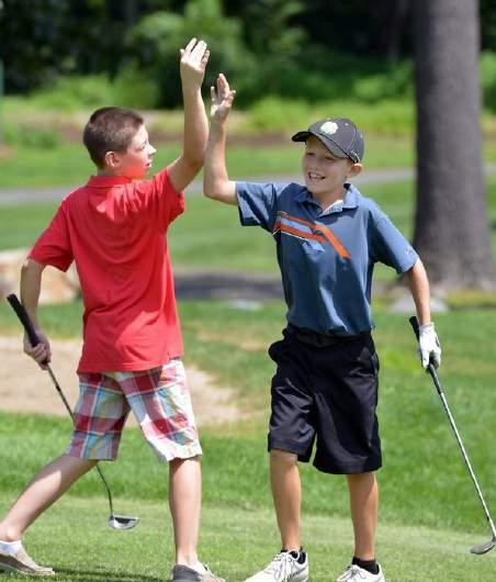 COACHING PLAYING PRACTICING DiscoverGolf Summer Camps (Ages 8-18) Discover summer, new friends, and your game.