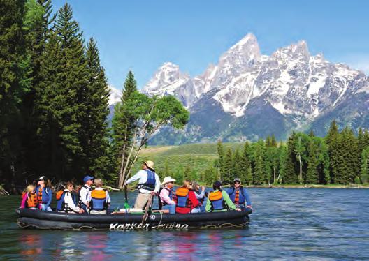In Grand Teton National Park When you book a Barker-Ewing Grand Teton Park Scenic Float Trip, you ll float with the best.