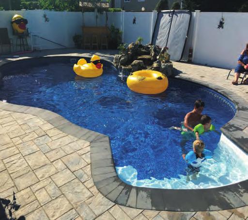 standard inground pool.