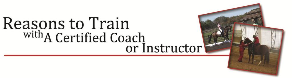 Certified coaches are professionals who are expected to adhere to strict standards of the profession. Equine Canada coaches and instructors sign nationally accountable Codes of Ethics and Conduct.