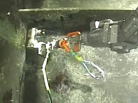 sub-systems that guide the probes while the ROV stands off.