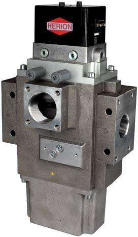 3/ way fail-safe safey valve, solenoid acuaed For mechanical presses and oher safey applicaions G /4... G, /4.