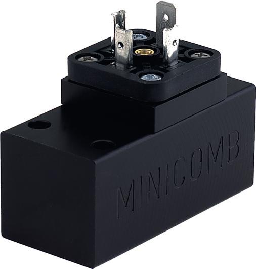 4 MINICOMB Pressure Switch friction-free force-balance measuring system high repeatability very good longterm stability pressure ranges -0,9.