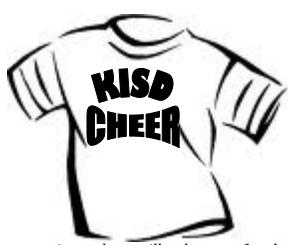 *OFFICIAL 2018 TRYOUT T-SHIRTS* The Keller ISD cheer programs are having all tryout candidates purchase two tryout shirts. The shirts allow everyone to look alike during the tryout process.