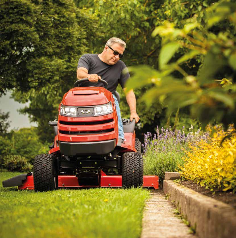 RUGGED DURABILITY. EXCEPTIONAL PERFORMANCE. BROADMOOR LAWN TRACTOR QUICK SPECIFICATION Can a lawn tractor be both highperformance and comfortable?