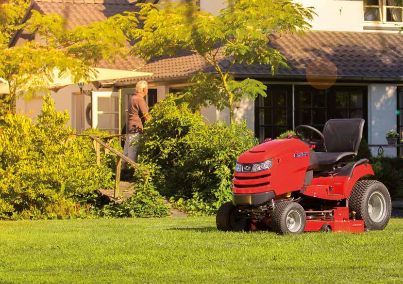 QUICK SPECIFICATION KEY FEATURES Automatic Controlled Traction Differential lock provides increased traction Durable TuffTorq high speed transmission Briggs & Stratton Commercial Turf Series engine