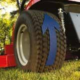 ENGINEERED FOR MAXIMUM PERFORMANCE CONQUEST LAWN TRACTOR The Simplicity Conquest combines all the latest