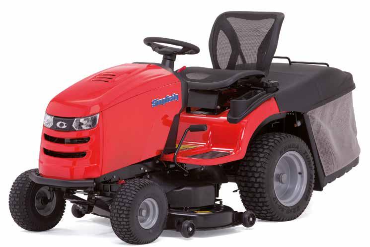 LARGE COLLECTING CAPACITY Decrease interruptions while mowing your garden, because