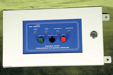 cylinder to meet the NFPA requirement. Features CONTROL PANEL: MODEL No.:CGWM-CP, PART No.