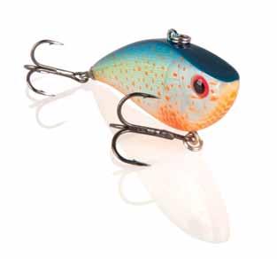 A detailed, multi-step painting process produces a muted color pattern that gives an exacting crawfish look to an already effective lure design.