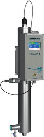 units, UV disinfection or electrolysis systems.