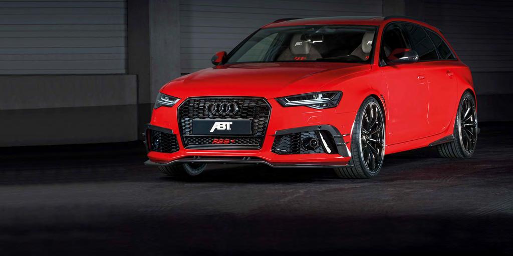 THE ABT RS6+ STRICTLY LIMITED AND A CLEAR PLUS.