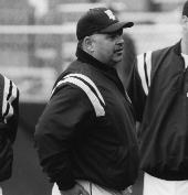 He began his coaching career as an assistant coach at Rhode Island College in 1981, a position he held through the 1985 season.