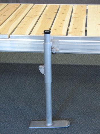 STARTING OPTIONS STARTER SECTION Legs remain vertical when section slants up or down. Same price as standard section.