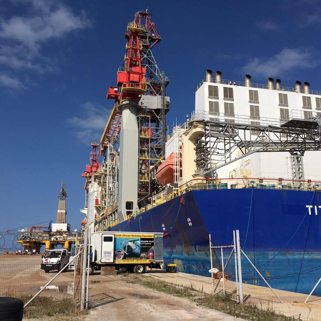 2016 Vantage Drilling Titanium Explorer Vessel Carry out a test GVI