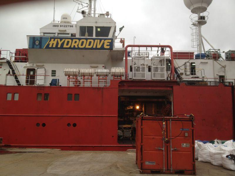 2013 Blue Polygon Nigeria Hydrodive vessel Supply of Personnel GVI and