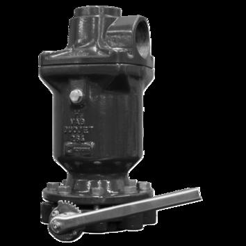 Water VAG DUOJET -S Automatic Air Valve Single-chamber type incl. shut-off valve Product characteristics and benefits Resilient seated With flange end acc.