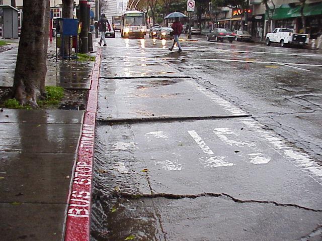 Unmarked Streets For Muni routes, restoration