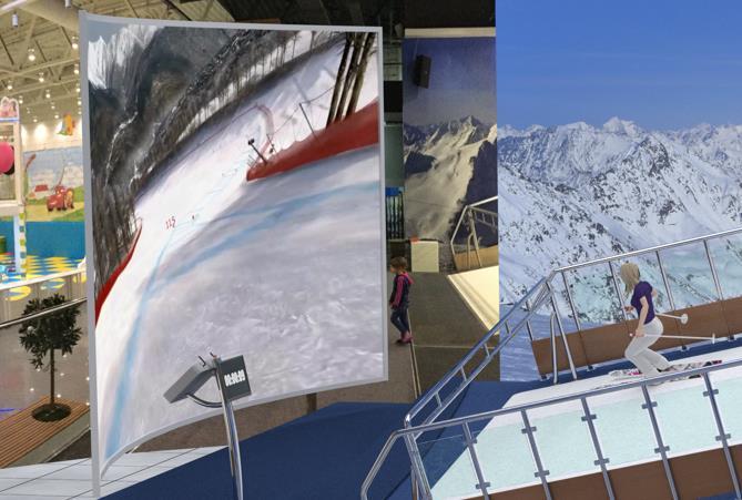 With virtual alpine sports experience system you can descend pistes in some of the worlds best mountain resorts Activity needs adrenaline, thrill and engaging experience to be a sport The SportsXv