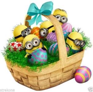 !! By JT, Amber It s Easter or as they call it Measter in minion town and the festive spirit is already kicking in.
