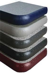Available in 10 standard laminate colors (many other colors available at an additional cost.