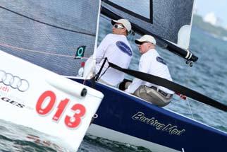 USA. Harry Melges, along with Anthony Kotoun and Olympic medalist brothers Jonathan and Charlie McKee also chimed in with excellent sailing advice to the