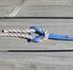 8 USEFUL KNOTS REEF KNOT (ALSO KNOWN AS SQUARE KNOT) Useful whenever you want to tie two lines together of equal diameter but will slip so never use it for critical loads.