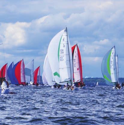 Rules of thumb Chris Howell-J/70 Class PLAY 20: Five reasons to avoid laylines downwind When boats approach the edges of a run (i.e. the leeward-mark laylines), too often they overstand the mark, miss windshifts, get stuck in traffic or end up in bad air.