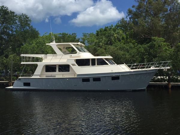 With the comforts of a trawler and speeds of a cruiser this yacht is the perfect vessel for any boater.
