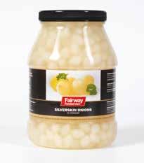 Sauce & Condiment Portion FAIRWAY SACHETS continued 165670 Fairway English Mustard Sachets 5gm x 300 6.09 165821 Fairway French Mustard Sachets 5gm x 300 6.
